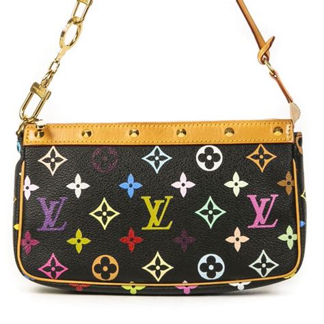 louis vuitton pochette monogram multicolore